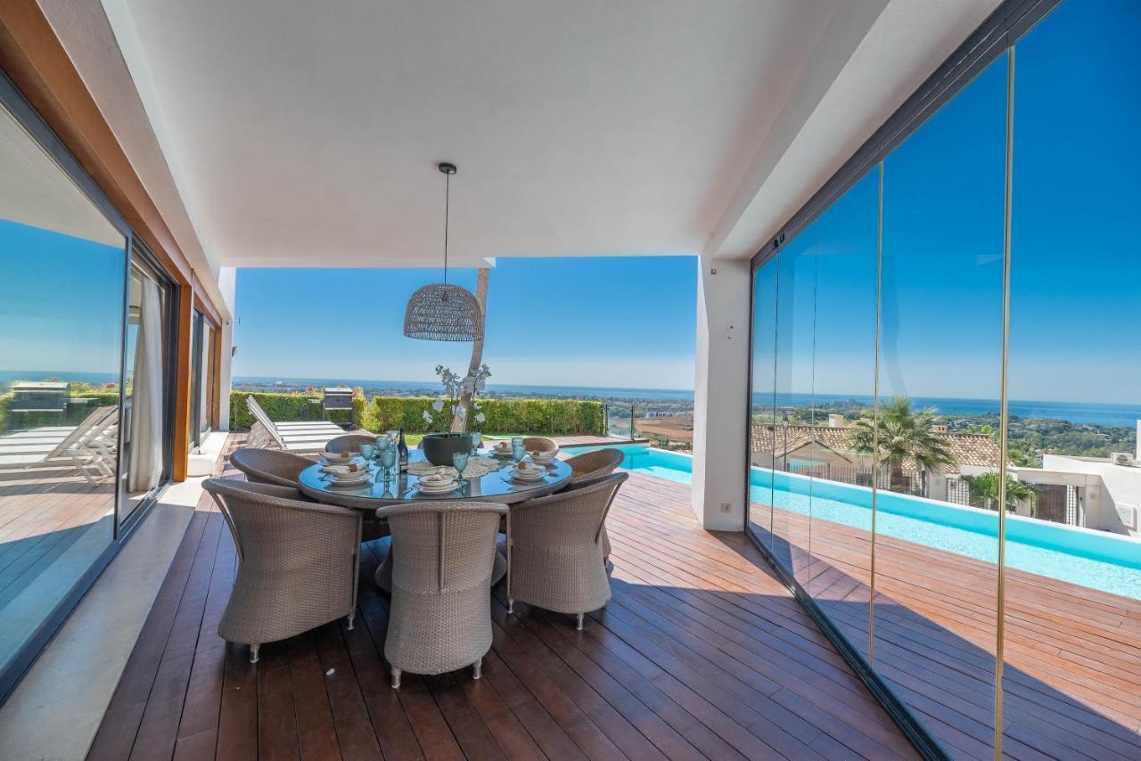 Vacation Marbella I Villa Paraiso The View, Infinity Heated Pool, Sea View, 24-7 Security, Golf Courses Estepona Exteriér fotografie