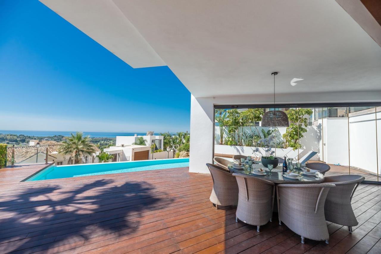 Vacation Marbella I Villa Paraiso The View, Infinity Heated Pool, Sea View, 24-7 Security, Golf Courses Estepona Exteriér fotografie